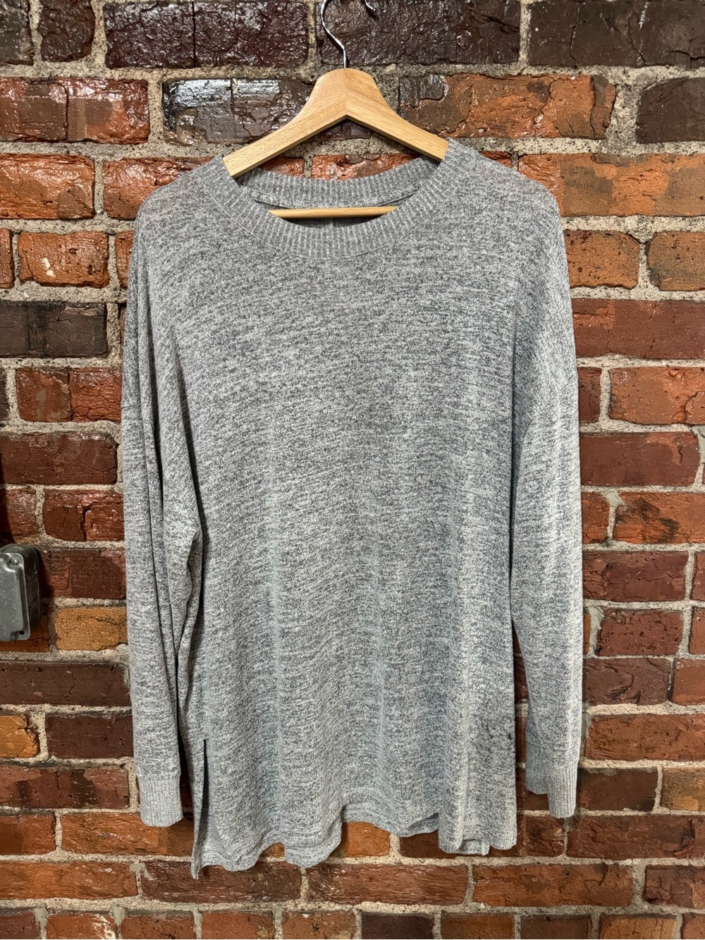 Abercrombie Cozy Oversized Boyfriend Crew Sweater Size XL